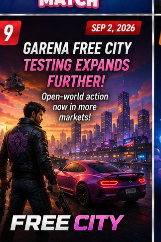 Garena Free City expands beyond Argentina as testing footprint grows