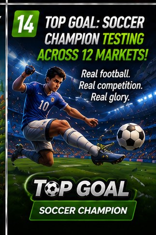 Top Goal: Soccer Champion tests live football across a dozen markets