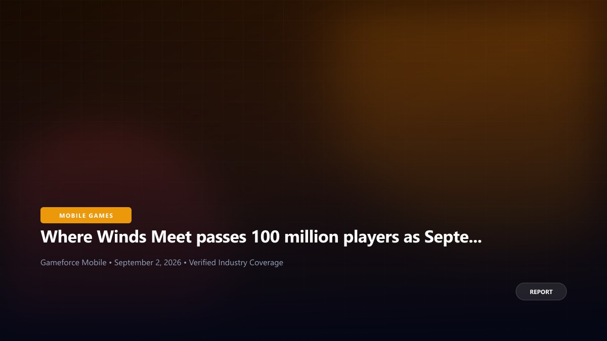 Where Winds Meet passes 100 million players as September content approaches