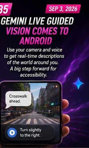 Gemini Live Guided Vision turns Android cameras into accessibility assistants