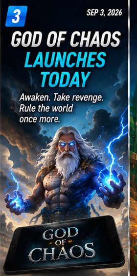 God of Chaos launches on Android with a text-driven divine revenge story