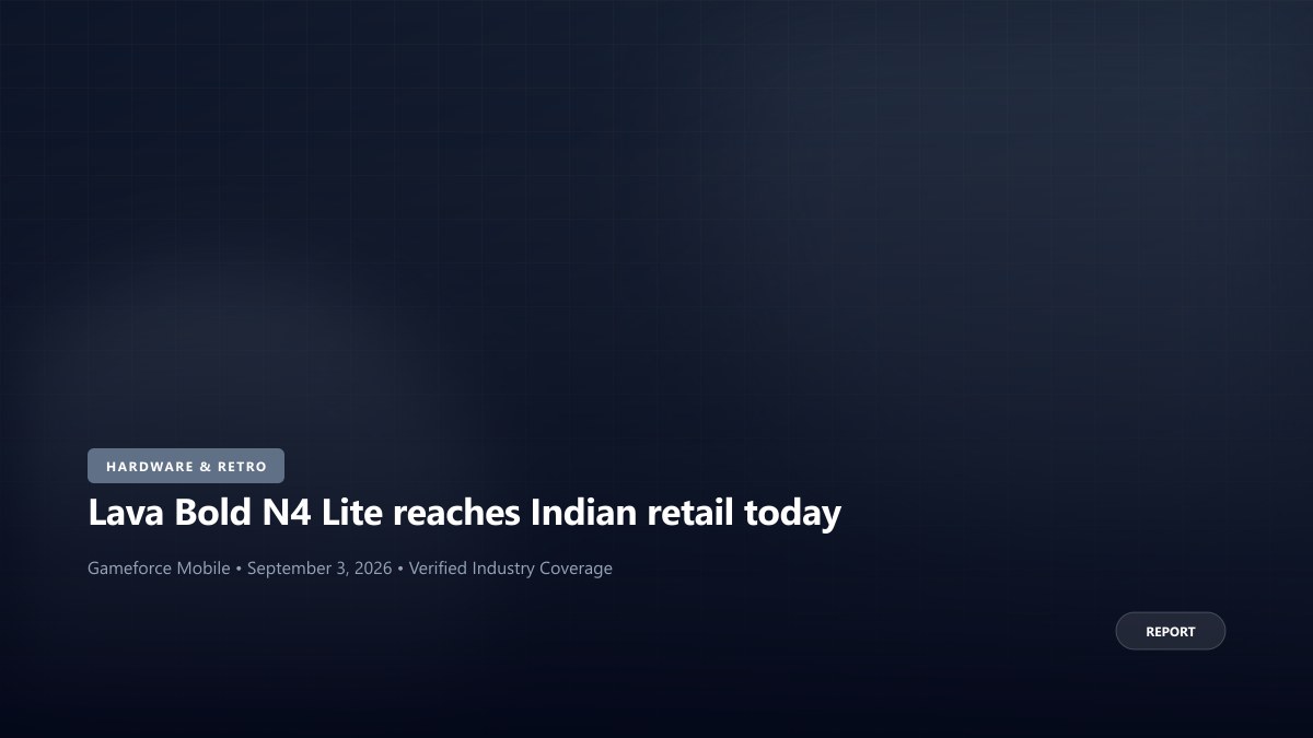 Lava Bold N4 Lite reaches Indian retail today