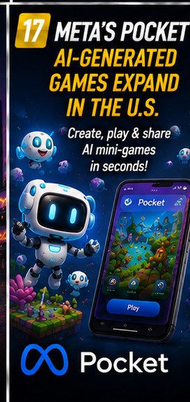 Meta Pocket tests whether AI-generated mini-games can become a social format