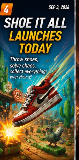Shoe it All launches on iOS and Android with physics-driven footwear chaos