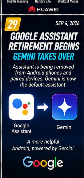 Google Assistant retirement begins as Gemini becomes Android's default assistant
