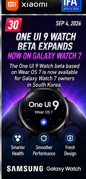 One UI 9 Watch beta reaches Galaxy Watch 7 owners