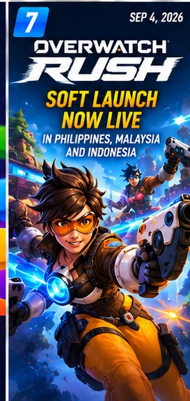 Overwatch Rush begins real mobile soft launch across Southeast Asia