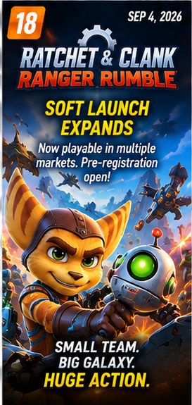 Ratchet & Clank: Ranger Rumble expands PlayStation's mobile testing