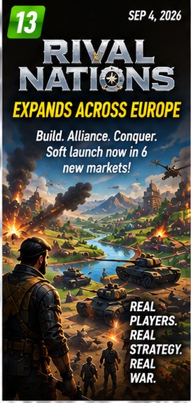 Rival Nations expands persistent mobile warfare across Europe
