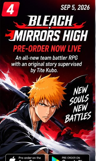 Bleach Mirrors High starts building toward its mobile launch