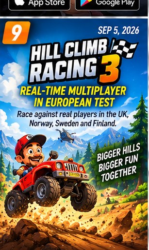 Hill Climb Racing 3 puts real-time multiplayer through its European test