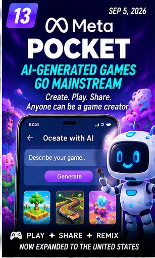 Meta Pocket turns AI-generated mini-games into a social feed