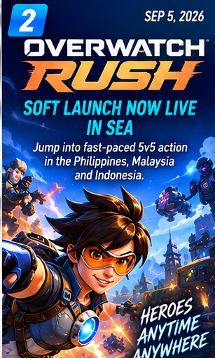Overwatch Rush becomes one of Blizzard's most important mobile tests