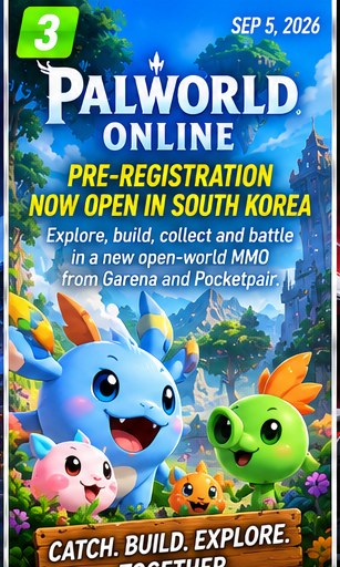 Palworld Online moves closer to market with Korean pre-registration