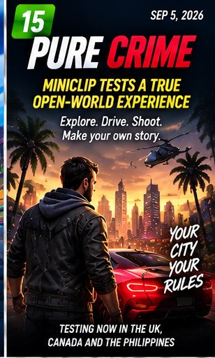 Pure Crime tests Miniclip's own answer to mobile open-world crime games