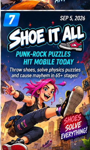 Shoe It All brings punk-rock physics puzzles to phones