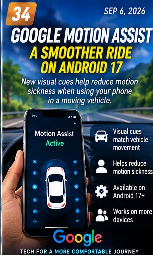 Android Motion Assist brings vehicle-motion cues to more phones