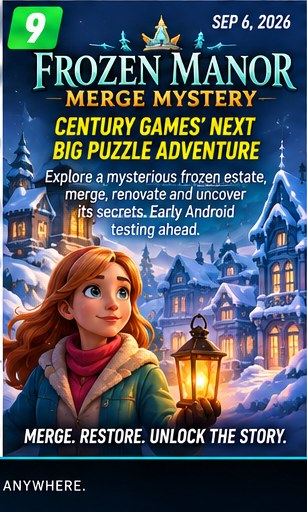 Frozen Manor: Merge Mystery emerges as Century Games' next test