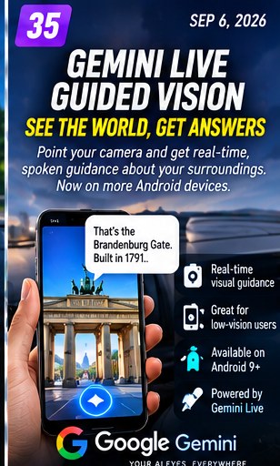 Gemini Live Guided Vision expands camera-based assistance across Android