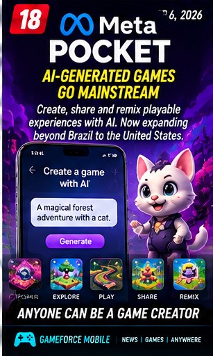 Meta Pocket tests whether creating a game can become as easy as posting