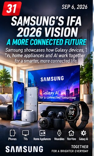 Samsung's IFA showcase turns Galaxy devices into part of a much larger AI home