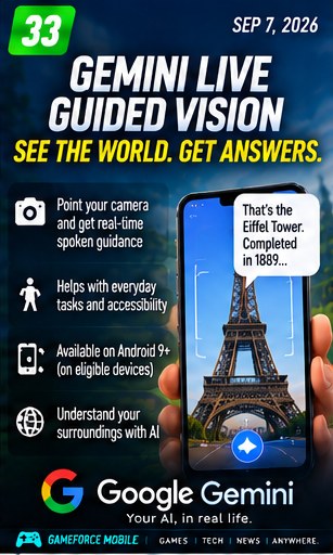 Gemini Live Guided Vision expands camera-based assistance across Android