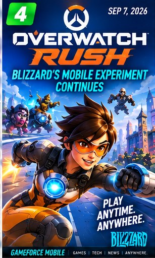 Overwatch Rush continues Blizzard's top-down mobile experiment