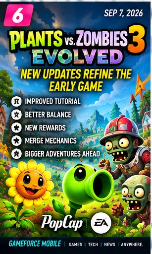 Plants vs. Zombies 3: Evolved keeps refining its early-game experience