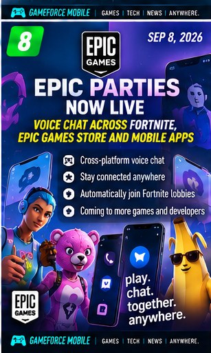 Epic Parties turns the Epic mobile app into a cross-platform voice hub
