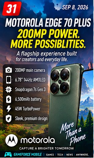 Motorola Edge 70 Plus brings a 200MP camera to the IFA lineup