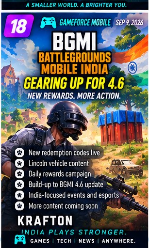 BGMI prepares Indian players for the Version 4.6 cycle