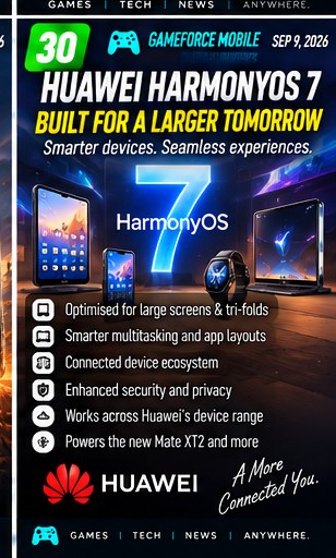 HarmonyOS 7 becomes central to Huawei's large-screen mobile strategy