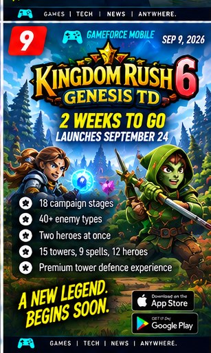 Kingdom Rush 6: Genesis TD approaches September 24 release