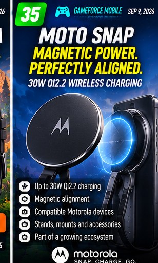 Moto Snap brings 30W Qi2.2 magnetic charging to Motorola