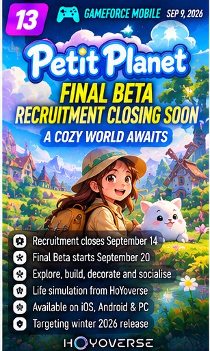 Petit Planet approaches Final Beta recruitment deadline