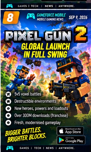 Pixel Gun 2 settles into its first global week