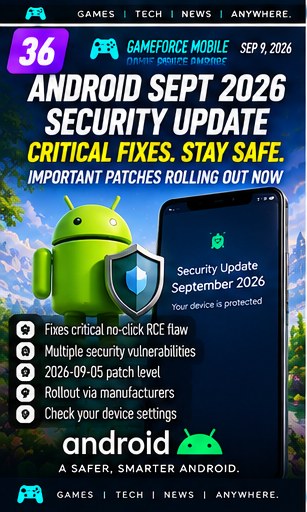 September Android security update fixes a critical no-click vulnerability