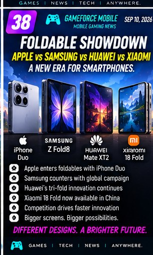 Apple and Samsung turn foldables into the week's defining mobile battle