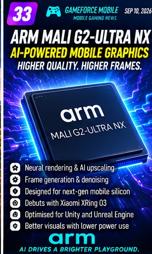 Arm brings AI-driven neural rendering to mobile gaming