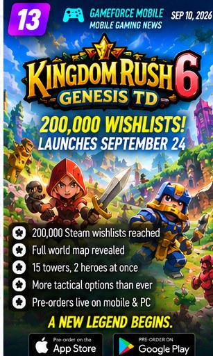 Kingdom Rush 6 reaches 200,000 wishlists and reveals full world map