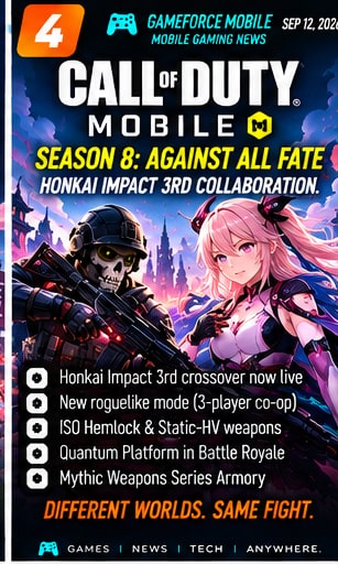 Call of Duty: Mobile's Honkai Impact crossover is now fully active