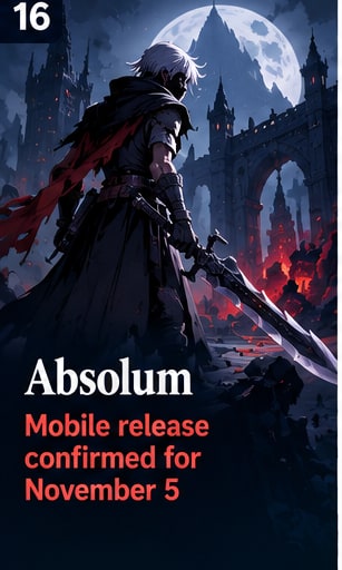 Absolum mobile release confirmed for November 5 - Gameforce Mobile news hero image