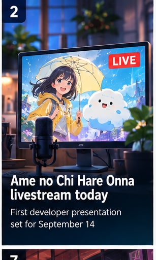 Ame no Chi Hare Onna gets its first developer livestream today