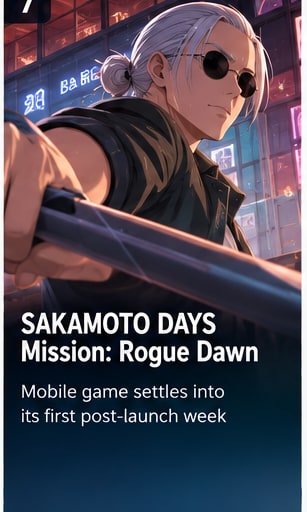 SAKAMOTO DAYS Mission: Rogue Dawn settles into first launch weekend aftermath - Gameforce Mobile news hero image
