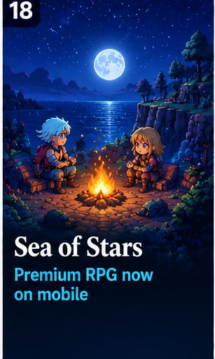 Sea of Stars builds momentum as a premium mobile JRPG - Gameforce Mobile news hero image