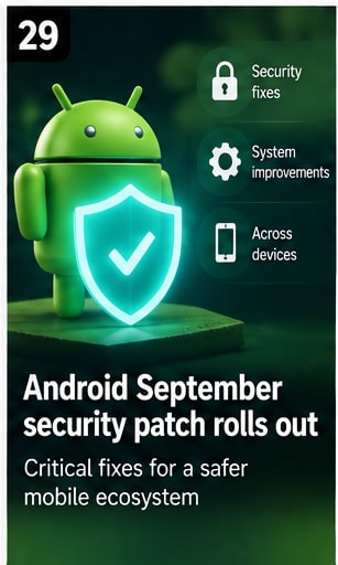 September Android bulletin reinforces why update speed matters as much as support length - Gameforce Mobile news hero image