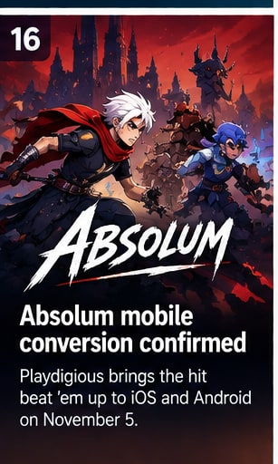 Absolum mobile conversion opens another route for premium action games - Gameforce Mobile news hero image