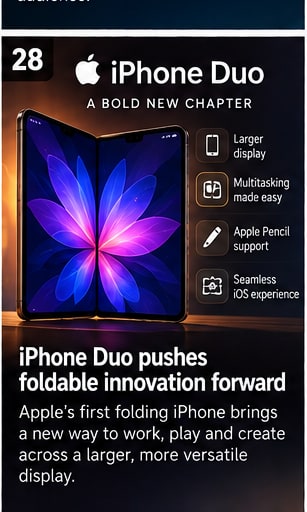 iPhone Duo pushes foldable software design into Apple's mainstream ecosystem - Gameforce Mobile news hero image