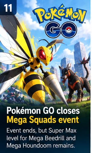 Pokémon GO closes Mega Squads but its new Super Max system remains - Gameforce Mobile news hero image