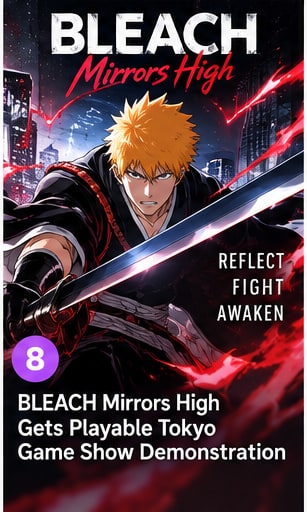 BLEACH Mirrors High Gets Playable Tokyo Game Show Demonstration - Gameforce Mobile news hero image